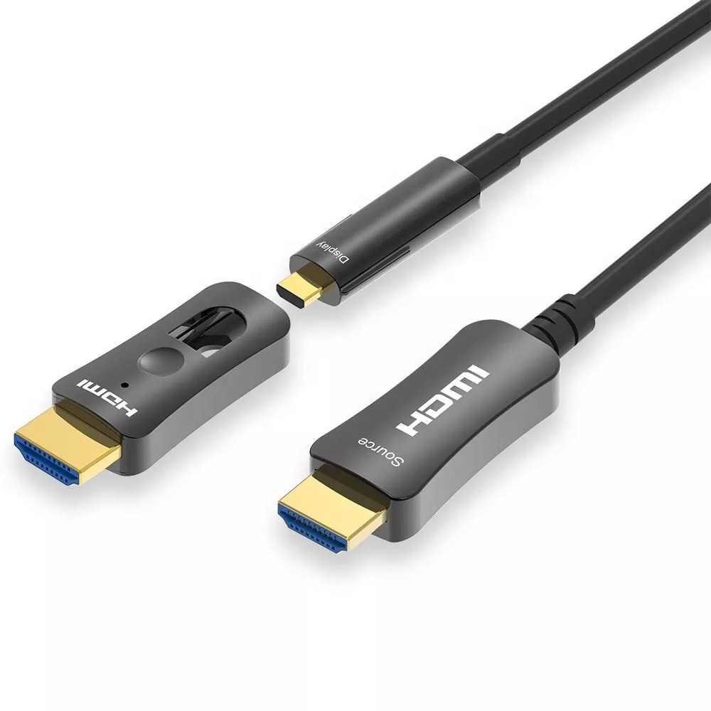 Aktiv optisk HDMI typ-A till typ-D