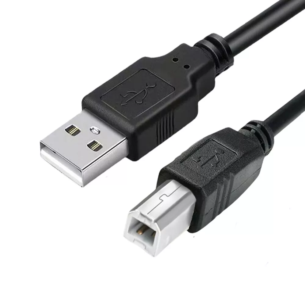 USB 2.0 A hane till B hane skrivarkabel